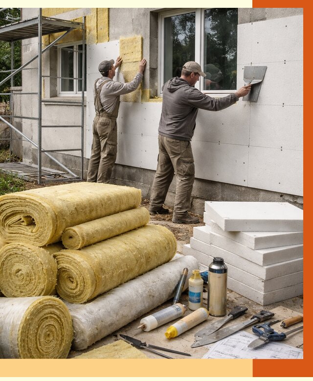 Утепление домов в Новороссийске под ключ от 4287 руб/м2 | Профессионально — ТепломастерНвр